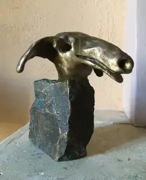 Lachend schaap, brons 2003