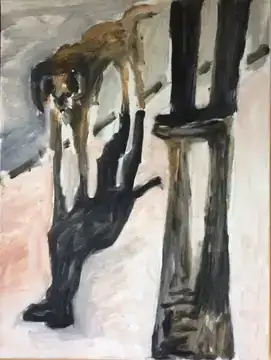 Schaduw man en hond, 2009